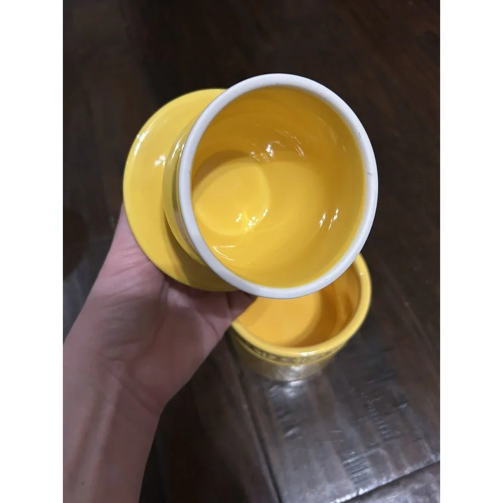 KOOV Ceramic Butter Crock Butter Keeper for Counter French Butter Dish - Picture 3 of 6